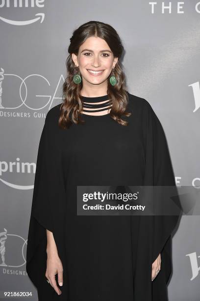 Amanda Alagem attends the 20th CDGA - Arrivals on February 20, 2018 in Beverly Hills, California.