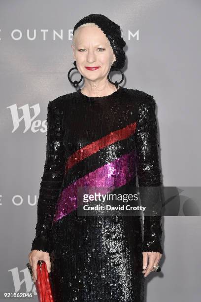 Lou Eyrich attends the 20th CDGA - Arrivals on February 20, 2018 in Beverly Hills, California.