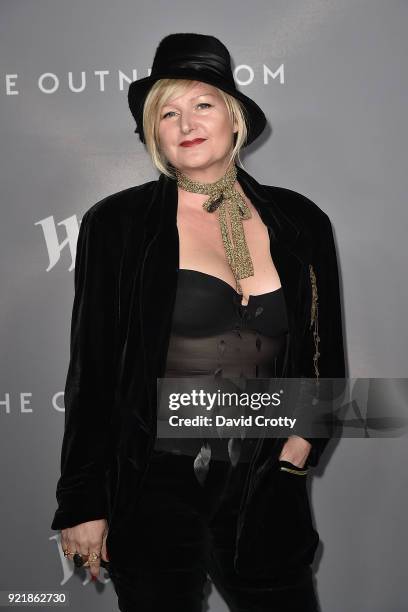 Mona May attends the 20th CDGA - Arrivals on February 20, 2018 in Beverly Hills, California.