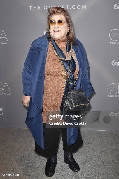 Julie Weiss attends the 20th CDGA - Arrivals on February 20, 2018 in Beverly Hills, California.