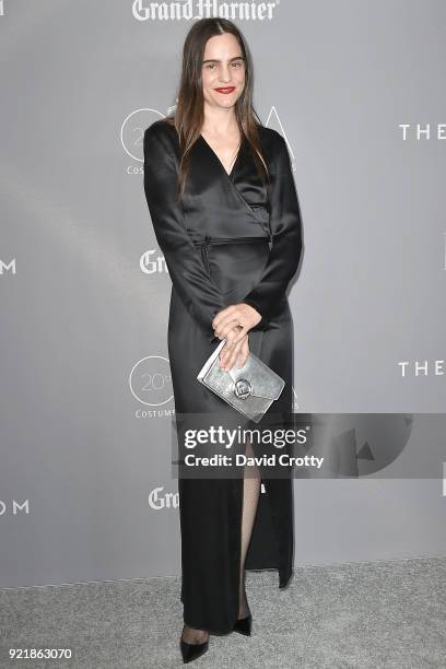 Sarah Evelyn Bram attends the 20th CDGA - Arrivals on February 20, 2018 in Beverly Hills, California.