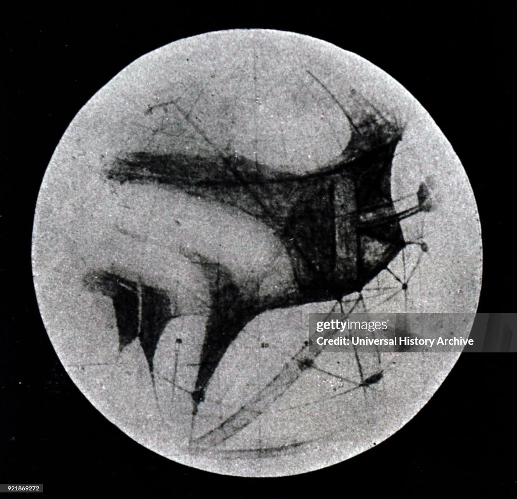 Mars showing 'canals'.