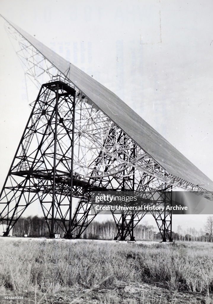 A radio telescope.