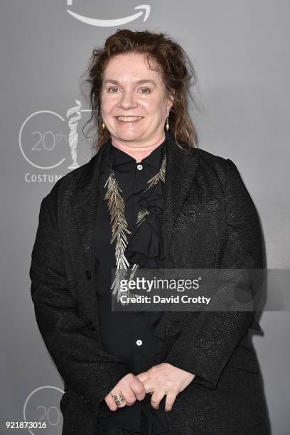 Donna Zakowska attends the 20th CDGA - Arrivals on February 20, 2018 in Beverly Hills, California.