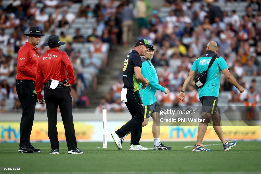 T20 Tri Series Final - New Zealand v Australia