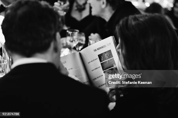 General view of atmosphere at the Costume Designers Guild Awards at The Beverly Hilton Hotel on February 20, 2018 in Beverly Hills, California.