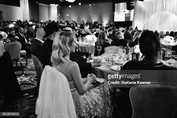 General view of atmosphere at the Costume Designers Guild Awards at The Beverly Hilton Hotel on February 20, 2018 in Beverly Hills, California.
