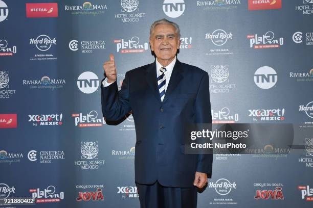 Actor Eric del Castillo is seen attending at photocall to promote 5th Platinum Awards of Ibero-American Cinema, the event will be held on April 29 in...