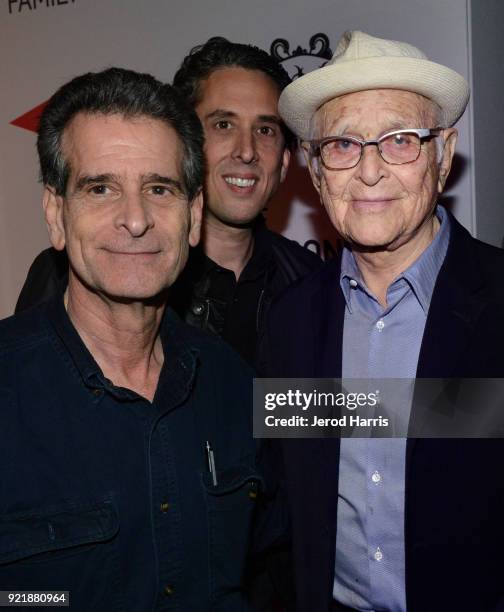 Robotics founder Dean Kamen, Marc Hodosh, and Norman Lear at will.i.am's i.am.angel Foundation TRANS4M 2018 Gala, Honoring Sean Parker, Chairman,...