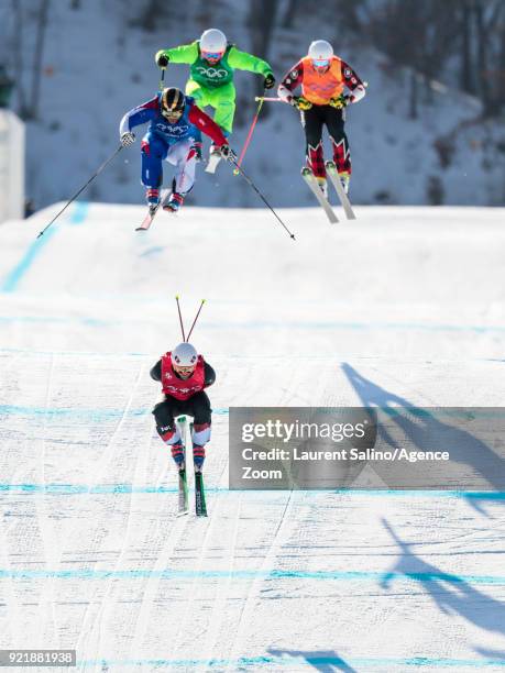 Armin Niederer of Switzerland competes, Arnaud Bovolenta of France competes, Filip Flisar of Slovenia competes, David Duncan of Canada competes...