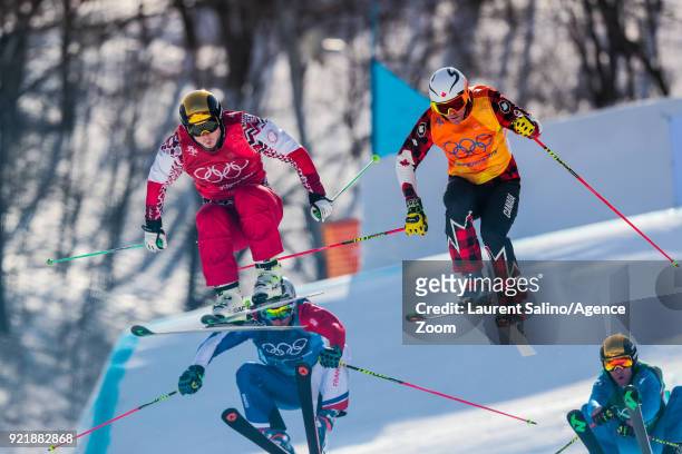 Christopher Delbosco of Canada competes, Sergey Ridzik of Russia takes 3rd place, Francois Place of France competes, Siegmar Klotz of Italy competes...