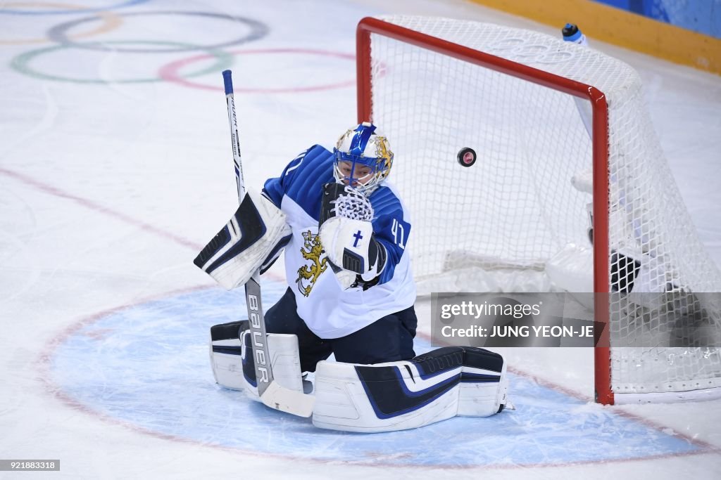 TOPSHOT-IHOCKEY-OLY-2018-PYEONGCHANG-FIN-RUS