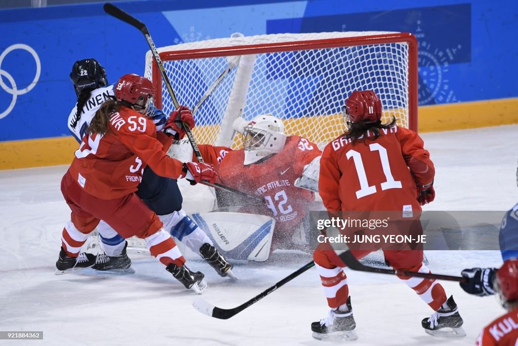 IHOCKEY-OLY-2018-PYEONGCHANG-FIN-RUS