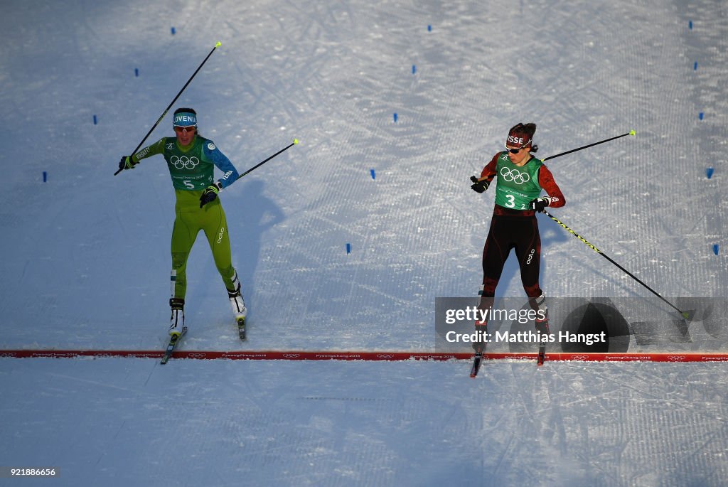 Cross-Country Skiing - Winter Olympics Day 12