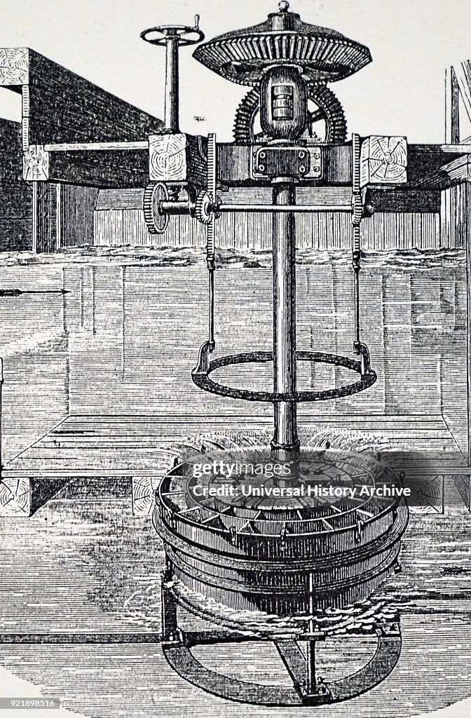 Segur's inflow water turbine.