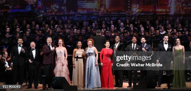 Tony Yazbeck, Allan Corduner, Michael Arden, Sierra Boggess, Nikki Rene Daniels, Carolee Carmello, Lea Salonga, Norm Lewis, Quentin Earl Darrington,...