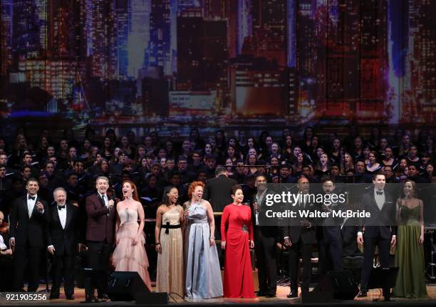 Tony Yazbeck, Allan Corduner, Michael Arden, Sierra Boggess, Nikki Rene Daniels, Carolee Carmello, Lea Salonga, Norm Lewis, Quentin Earl Darrington,...