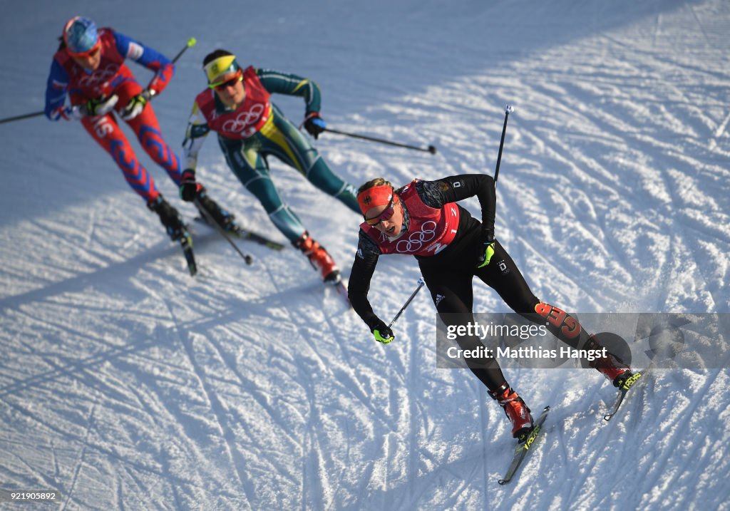 Cross-Country Skiing - Winter Olympics Day 12