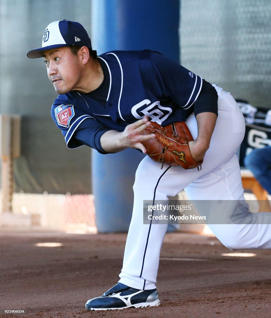 Baseball: Padres' Makita