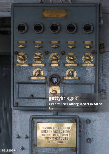 Uss Pueblo spy ship equipment, Pyongan Province, Pyongyang, North Korea on April 15, 2008 in Pyongyang, North Korea.