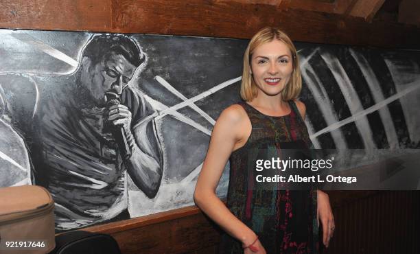 Actress Chantelle Albers attends the Indie Musicians Concert for Free2Luv.org #UNSTOPPABLE 3.10.2018 Movement Presented by Monarch PR and TMC held at...