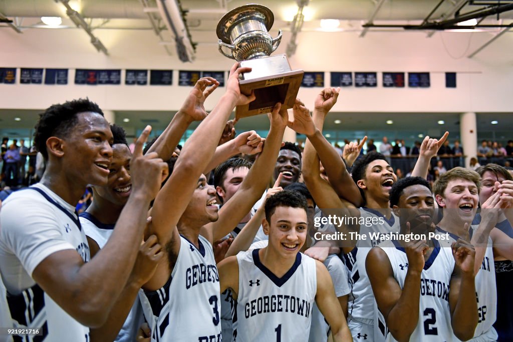 IAC conference boys Championship basketball game