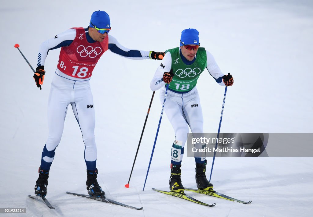 Cross-Country Skiing - Winter Olympics Day 12