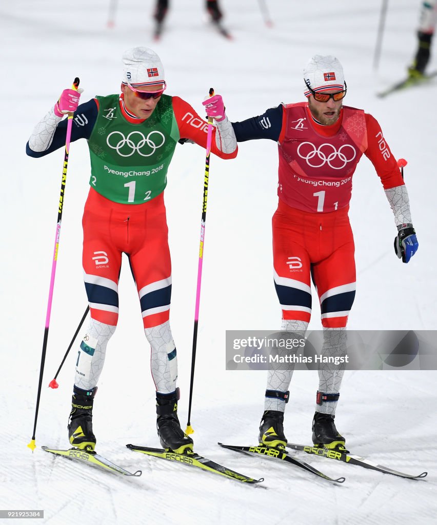 Cross-Country Skiing - Winter Olympics Day 12