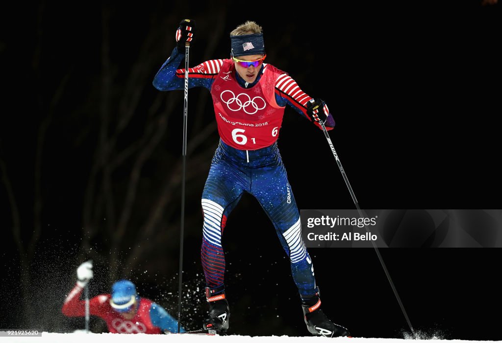 Cross-Country Skiing - Winter Olympics Day 12