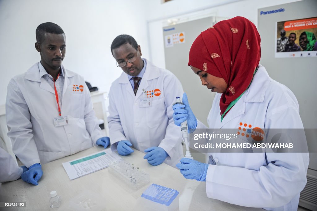 SOMALIA-UNFPA-FORENSIC CENTER-POLICE