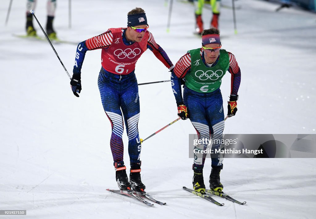 Cross-Country Skiing - Winter Olympics Day 12