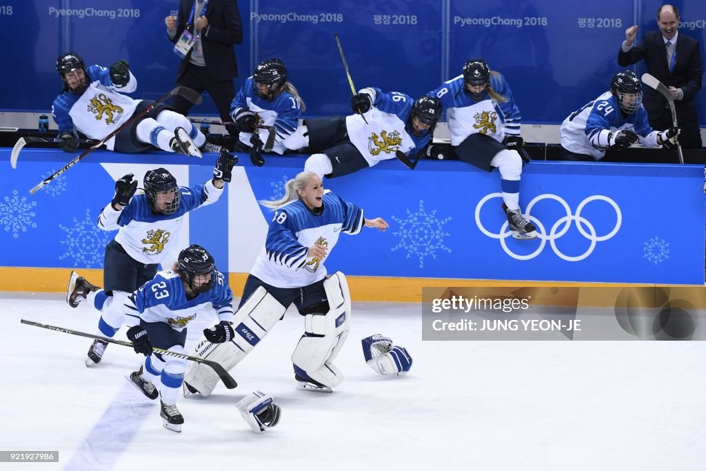 TOPSHOT-IHOCKEY-OLY-2018-PYEONGCHANG-FIN-RUS