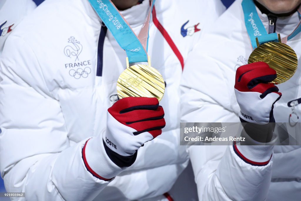 Medal Ceremony - Winter Olympics Day 12