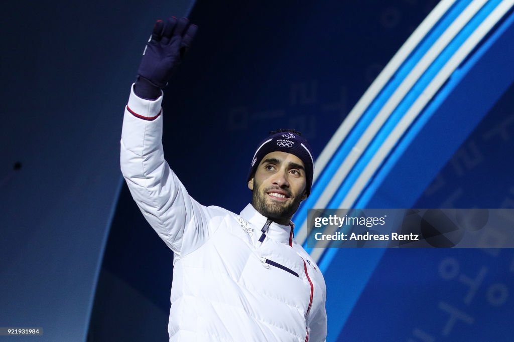 Medal Ceremony - Winter Olympics Day 12