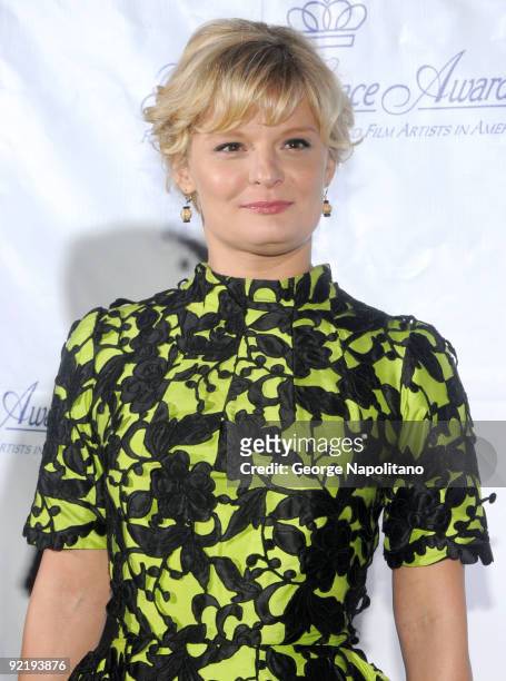 Actress Martha Plimpton attends The Princess Grace Awards Gala at Cipriani 42nd Street on October 21, 2009 in New York City.