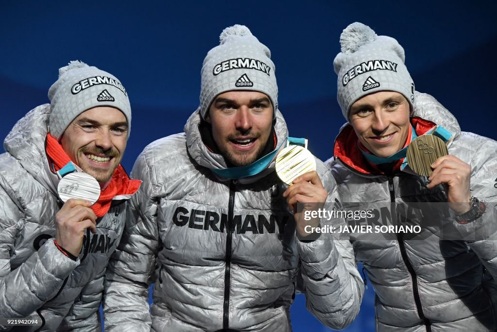 NORDIC COMBINED-OLY-2018-PYEONGCHANG-MEDALS