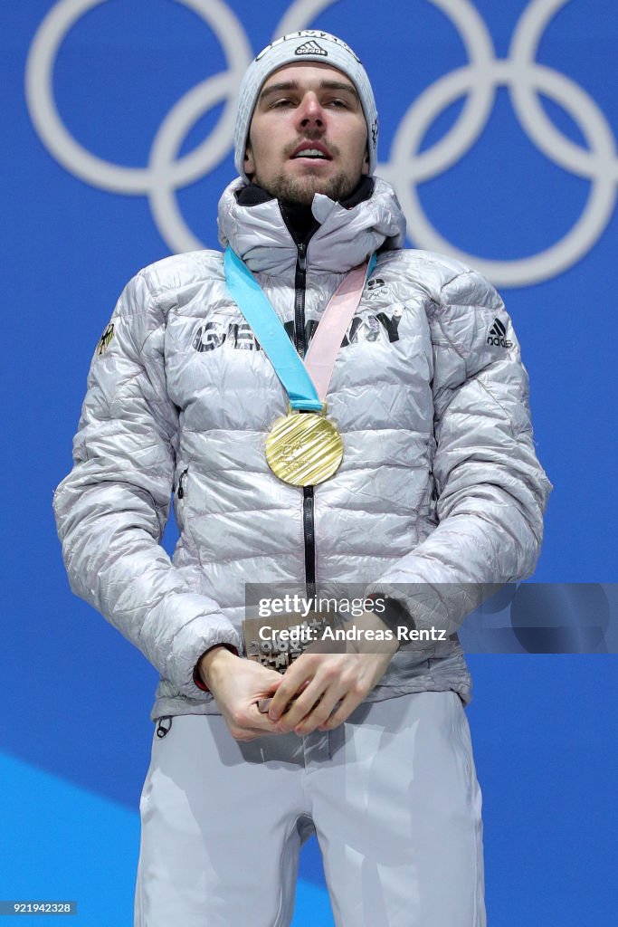 Medal Ceremony - Winter Olympics Day 12