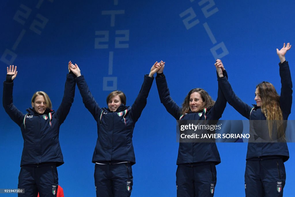 SHORT TRACK-OLY-2018-PYEONGCHANG-MEDALS