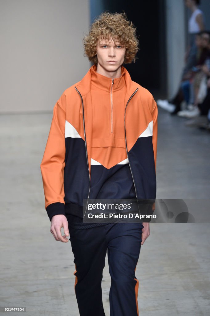 Lucio Vanotti - Runway - Milan Fashion Week Fall/Winter 2018/19