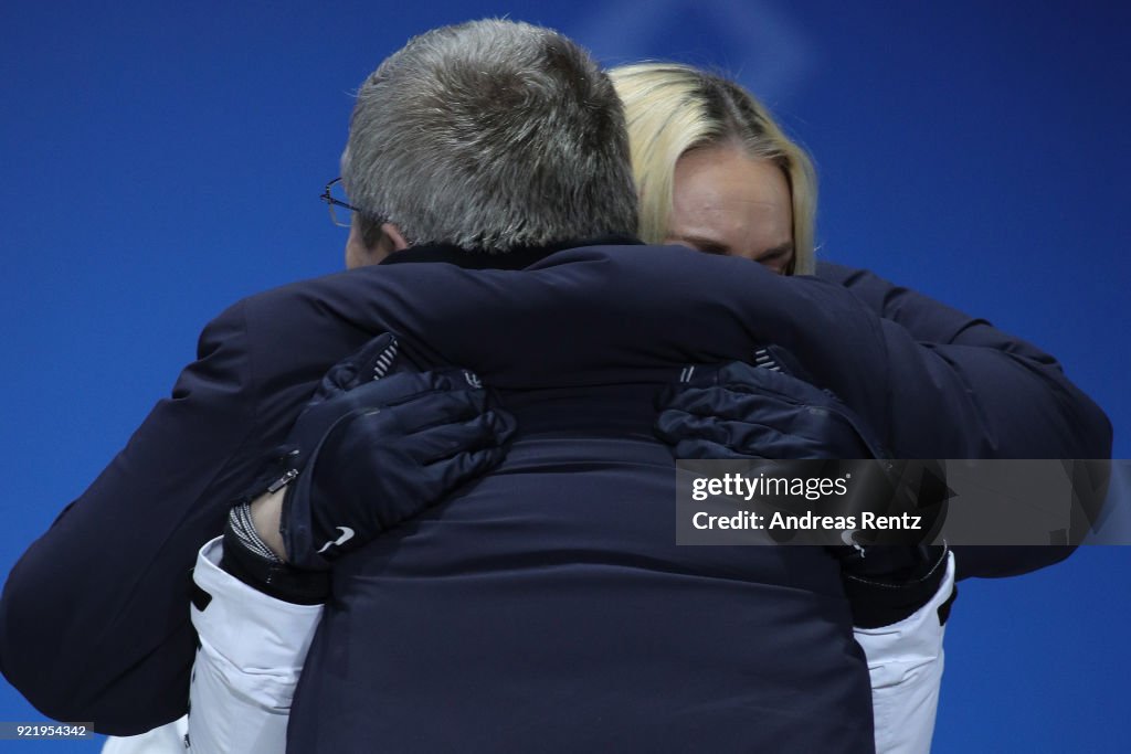 Medal Ceremony - Winter Olympics Day 12