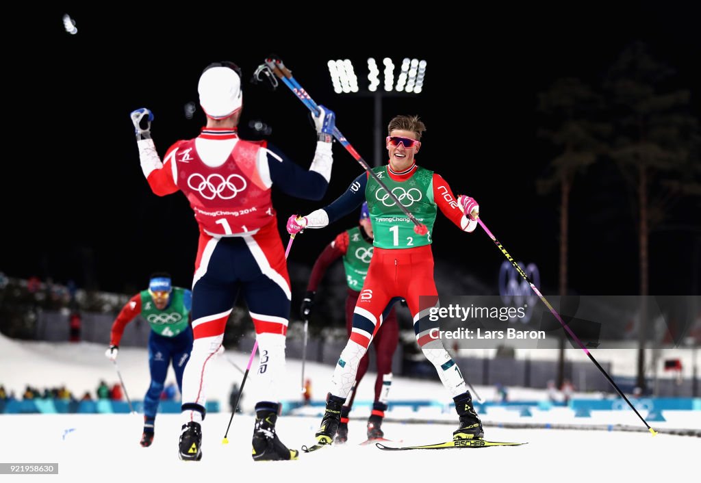 Cross-Country Skiing - Winter Olympics Day 12