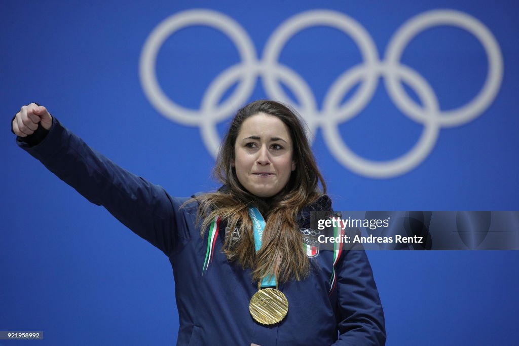 Medal Ceremony - Winter Olympics Day 12