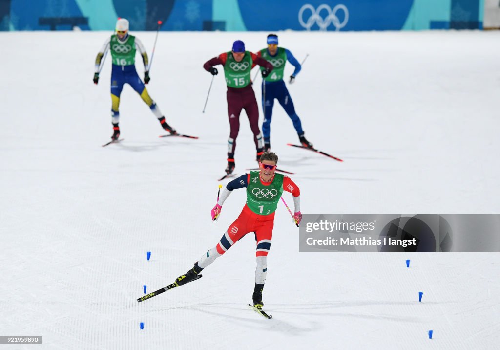 Cross-Country Skiing - Winter Olympics Day 12