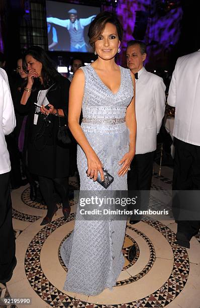 Actress Mariska Hargitay attends The Princess Grace Awards Gala at Cipriani 42nd Street on October 21, 2009 in New York City.