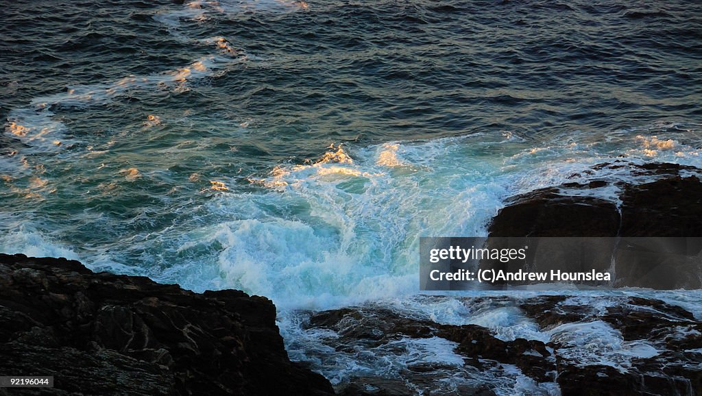 Water on the Rocks