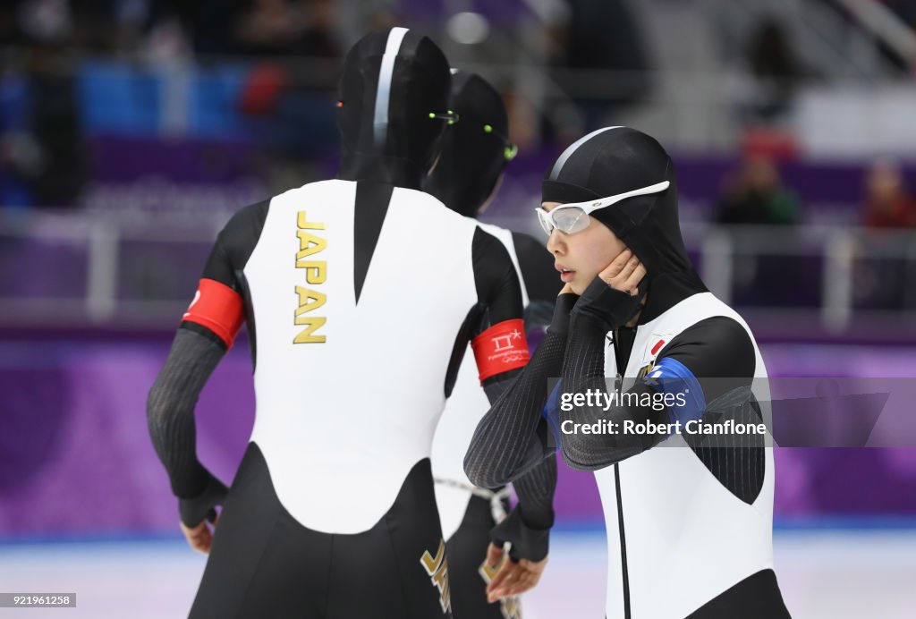 Speed Skating - Winter Olympics Day 12