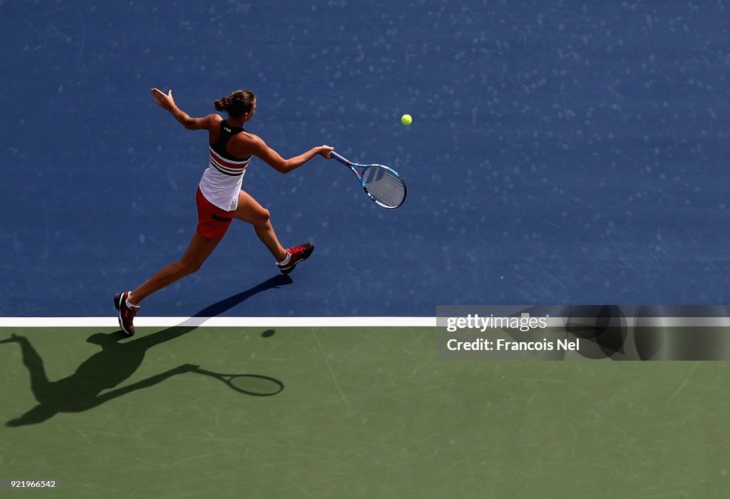 WTA Dubai Duty Free Tennis  Championship - Day Three