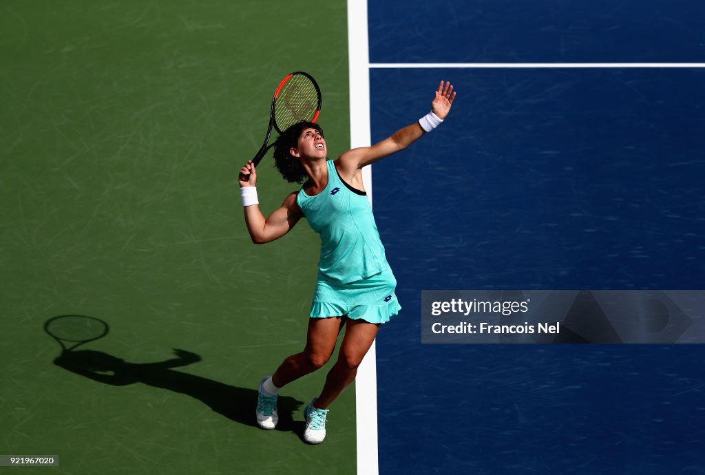 WTA Dubai Duty Free Tennis  Championship - Day Three