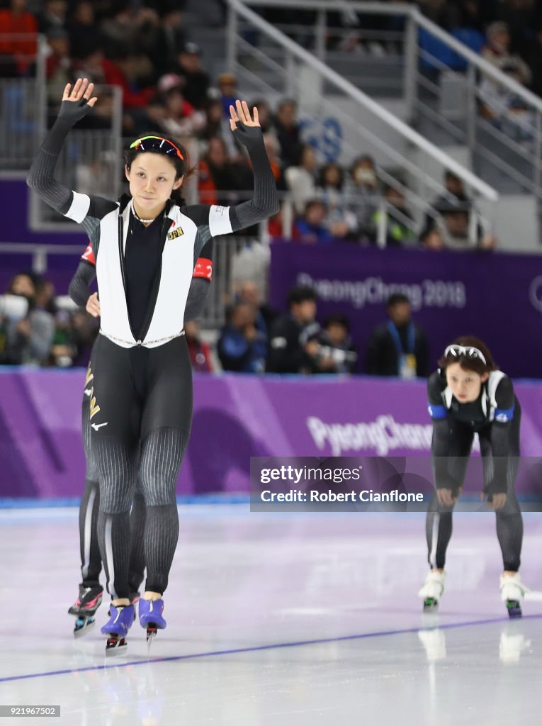 Speed Skating - Winter Olympics Day 12