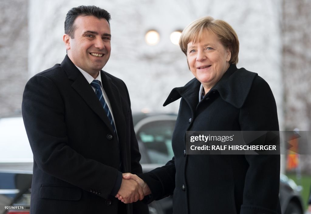 GERMANY-MACEDONIA-POLITICS-DIPLOMACY